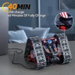 transformación baja del Sillbird Technic Robot Transformable 4en1 Radiocontrol cargando la batería