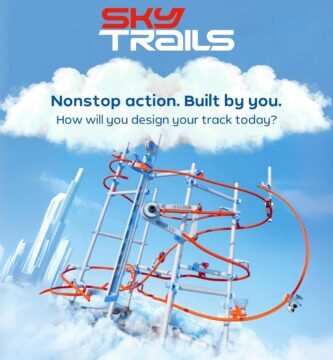 Sky Trails de playmobil en el cielo